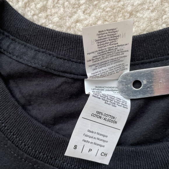 Deadpool Black Short Sleeve T-Shirt Adobe 100% Cotton - Picture 4 of 8